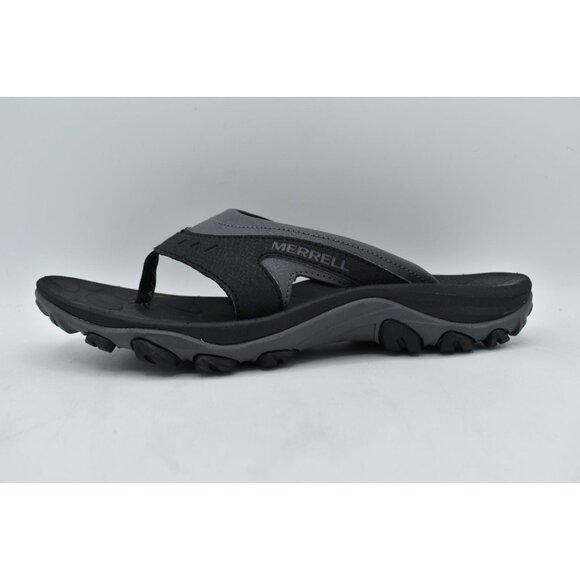 Merrell‎ Mens Size 9 Huntington Sport Black Flip Flop Thong Sandals main image 5